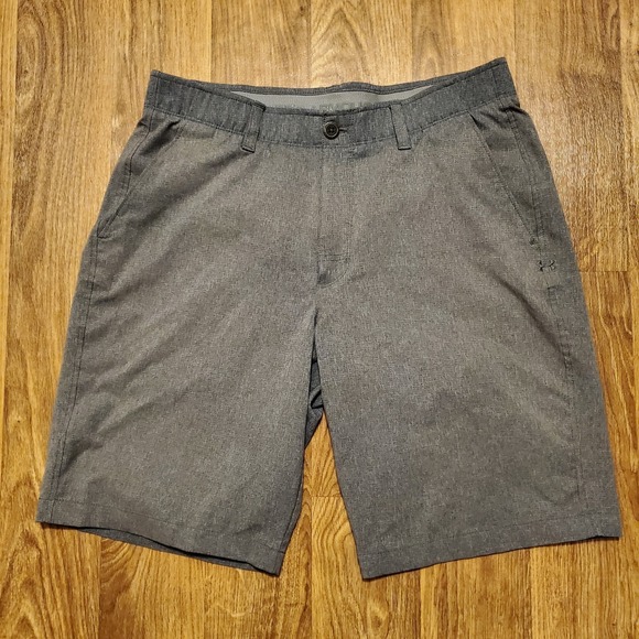 Adidas Golf Shorts Men‎ 34 Gray Ultimate 365 Performance Stretch Chino - Picture 1 of 7